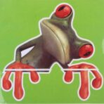 UTENEW 3D Cute Peep Frog Funny car Stickers Truck Window Vinyl Decal Graphics Auto 2pcs - Image 7