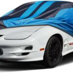Kaugung Car Cover Waterproof Custom Fit Pontiac Firebird（1982-2002）, Full Exterior Cover for Automobiles Lightweight Resistant Outdoor Sun UV Rain Dust Snow Wind Protection.