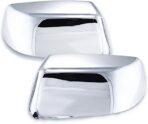 AUCERAMIC Chrome Mirror Cover Caps Compatible with 2015-2019 Chevy Tahoe Suburban GMC Yukon/Yukon XL (2 Pcs Chrome Side View Mirror Covers Replacement) - Image 4