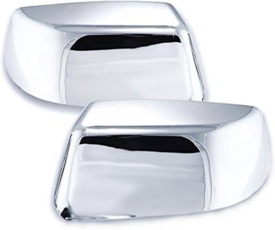 AUCERAMIC Chrome Mirror Cover Caps Compatible with 2015-2019 Chevy Tahoe Suburban GMC Yukon/Yukon XL (2 Pcs Chrome Side View Mirror Covers Replacement) - Image 4