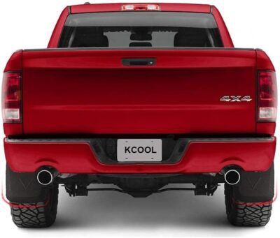RMOURTEKK Mud Flaps Compatible with Dodge Ram 2009-2018 1500 2500 3500 & 2019-2024 Ram 1500 Classic Without OEM Fender Flares Custom Front and Rear Mud Guard Set（4pcs-Set） - Image 5