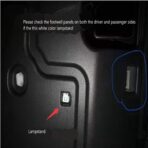 Ambient Light Central Console Box Footwell Glove Box Light for Toyota Corolla NX RX Subaru SAI RAV etc. (WHITE) - Image 2