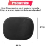 Miniature Static Cling Car Window Shades, UV Rays Block Car Side Window Sun Shade, Sun Glare Automotive Windshield Sun Shade Protection Accessories for Safe Driving (1 Pair) - Image 2