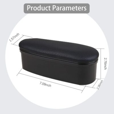 ASUBHA Upgrade Arm Rest for Car with Car Armrest Storage Box, Car Armrest Cushion with Adjustable Sliding Design, Essential Car Interior Accessories Car Arm Rest for Most Cars - Image 2