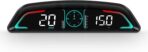 OBD2 Gauge Display,Head Up Display for Cars,Speedometer with Speed,Engine RPM,Clock,Overspeed Alarm,Water Temperature Alarm,Fatigue Driving Reminder,Fits Most Post-2008 Models