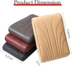 Upgraded Car Center Console Pad,Elbow Rest Pillow,PU Leather Armrest Cushion, Relieve Arm Fatigue,Great for Long-time Driving,Universal Car Armrest Seat Box Cover Protector for Most Vehicles - Image 6