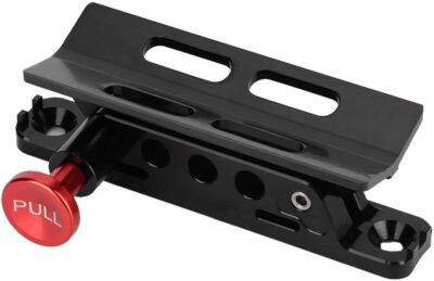 Car Fire Extinguisher Mount Universal Aluminum Alloy Adjustable Bracket Black - Image 7