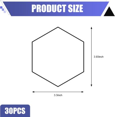 30 Grids Honeycomb Graphics Car Door Decals, Reflective PVC Car Side Body Sticker, Auto Body Modification DIY Vinyl Decal, Universal for Most Cars (Black) - Image 2