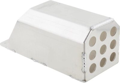 Speedway Motors Aluminum Fire Extinguisher Holder for 2 lb. Units with 4 Inch Diameter Opening, Wall or Trailer Mount Design with Three Mounting Holes - Image 5