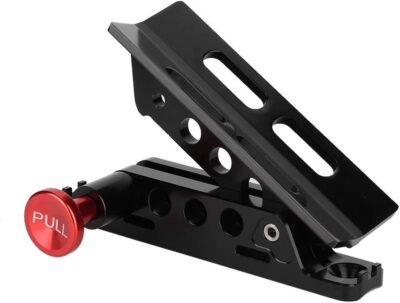 Car Fire Extinguisher Mount Universal Aluminum Alloy Adjustable Bracket Black - Image 5