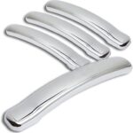 Triple Chrome Plated Door Handle Overlay Cover Compatible with 1999-2006 Classic Silverado Sierra 1500/2500/3500/Avalanche/Tahoe/Suburban/Yukon/YUKON XL