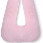 Travel Pillow Cushion for The Back Seat of Car Car Pillow for Kids A Sleeping Artifact Suitable for Long-Distance Travel of Adults and Children Travel Pillow for Kids Pink