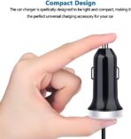 USB C Car Charger, 3.4A Fast Charging Car Adapter+3ft Type C Cable for Samsung Galaxy S26 S25 S24 S23 S22 S21 S20 S10 Note 20 A10E A20 A50 A51 A71,LG Stylo 6/5 G7 V60 ThinQ Moto G8 Google Pixel 4 3a - Image 5