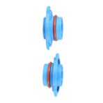 2PCS 9005 HB3 LED Headlight Retainer Adapter Base Socket Holders Universal Fit for Halogen to LED Conversion, Blue Plastic Clips for Car Headlamp Housing - Image 5