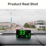 Digital GPS Speedometer Heads Up Display for Cars New HUD MPH Odometer Trip Meter for Trucks Golf cart All Vehicles, 5.3 Inch Big Screen, USB Cable Plug & Play (C90) - Image 4