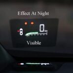 HIGH FLYING for Toyota RAV4 2019-2023 Car Accessories Head Up Display HUD Electronic Digital Device ABS Black A Set (Not fit Prime Version) - Image 2