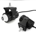 2pcs Super Bright 24W LED Two-Color White Amber Spotlight + 2pcs ON-ON-OFF Switch, Waterproof auxiliary Motorcycle Headlight Fog Light, Universal For Car Truck ATV Offroad SUV Driving Work Spot Lamp - Image 8