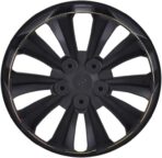 CCI Wheel Covers 106114SB, Automotive Grade ABS, Gloss Painted/Black and Silver, 14 Inch, 10 Spoke, Universal Fit - Image 2