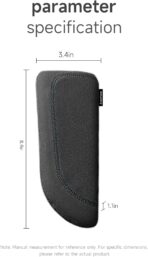 Italian Alcantara Style Fur Car Elbow Rest Pad - Universal Armrest & Knee Cushion - Thigh Support Comfort Pillow - Image 5