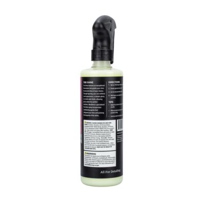 Maxshine Tire Shine 16oz | Acrylic Formula Tire Dressing with UV Protection | No-Sling, Dry-to-the-Touch Finish | Gloss Enhancer Nourishes Rubber & Protects Tires | Professional Car Detailing Supply - Image 2