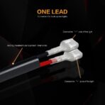 Auxbeam LED Light Bar Wiring Harness, 8.2 FT 12V 40Amp Fuse Relay ON/Off Switch for LED Off-Road Driving Light Fog Light Work Light (1 Lead 2.5 Meter Universal) - Image 5