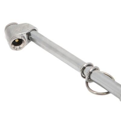 Heavy Duty Zinc Alloy Dual Head Tire Pressure Gauge Portable Pencil Style Semi Truck Tools for Large Vehicle Bus Car SUV Tire Pressure Monitoring and Routine Maintenance - Image 4