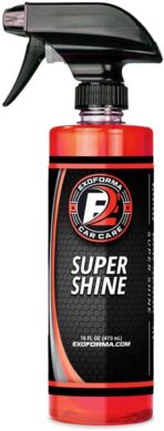 ExoForma Super Shine - High Gloss & Quick Shine Spray for Cars - Car Care Products - Cleaning Spray & Gloss Finish - Easy to Apply, 16 oz
