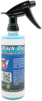 Detail King Black Out Tire Dressing & Wheel Well Dressing - Pint - Cleans & Shines