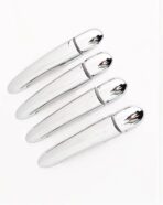 Car Door Handle Trim Cap Compatible with for Laguna 2 2001 2002-2007 Chrome Car Door Handle Cover Door Handle Cover Car Accessories(Chrome) - Image 2