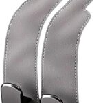 2026 Car Headrest Storage Hooks - Universal Backseat Hanger Organizer for Handbags & Grocery Bags (1, Grey)