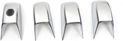 Chrome Door Handle Covers Trim Compatible with Chevrolet Silverado Tahoe Suburban Avalanche 2007-2013 GMC Yukon Sierra 2007-2014 Escalade 2007-2014 for 4 Doors Without Passenger Keyhole - Image 8