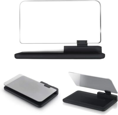 Car GPS Mobile Head Up Display Holder with HD Image Reflection for HUD, Smartphone, iPhone, Samsung, Car Navigation (Up to 6 Inches) - Image 6