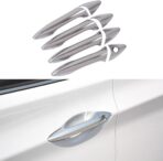 Doors Handle Cover 8pcs for Hyundai Elantra 2012-2014 Left Hand Drive Car, ABS Triple Chrome Plated, Decoration and Protection for Handle of Car