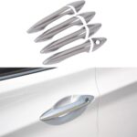Doors Handle Cover 8pcs for Hyundai Elantra 2012-2014 Left Hand Drive Car, ABS Triple Chrome Plated, Decoration and Protection for Handle of Car