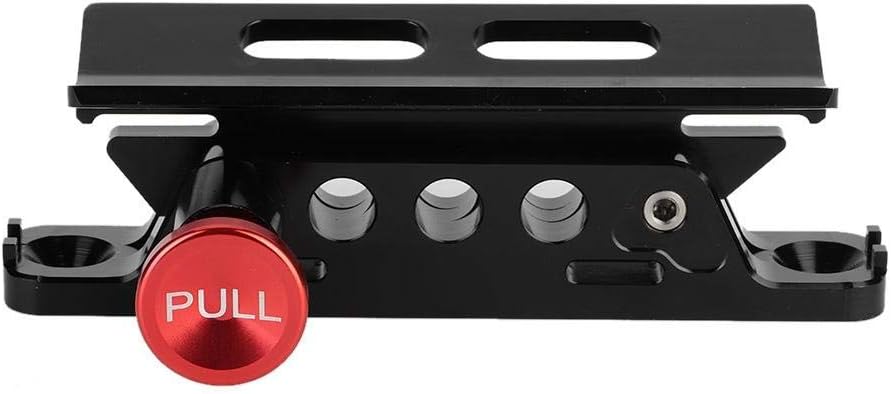 51KxMNCy9CL._AC_SL1001_.jpg Car Fire Extinguisher Mount Universal Aluminum Alloy Adjustable Bracket Black - Image 1