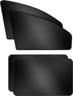 ZATOOTO 4 Pack Car Privacy Curtains, Full Blackout Car Window Shades, Universal Fit for Most Cars, Great for Travel, Camp, Privacy - Image 9