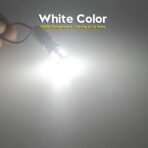 CANBUS BA9S White Extra Bright Car Interior Exterior Replacement Bulb Bayonet Base BA9 53 57 1445 1895 64111 Size Reading Map Dome Side Door Courtesy LED Light 12V 24V (Pack of 4) - Image 7