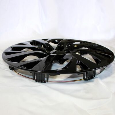 Auto Reflections Set of 4 16" 16 Spoke Wheel Covers for Toyota Corolla LE 2017-2019 - Gloss Black - Image 7