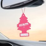 LITTLE TREES Car Air Freshener | Hanging Paper Tree for Home or Car | Morning Fresh | 3 Pack - Image 3