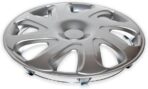 Set of 4 14" Push-on Silver Hubcaps for Toyota Corolla 2000-2002 - Image 8