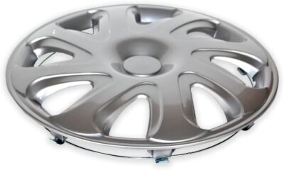 Set of 4 14" Push-on Silver Hubcaps for Toyota Corolla 2000-2002 - Image 8