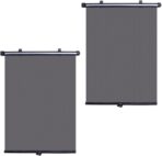 2pcs Car Window Curtains Sunshade 40x45cm Side Window Covers UV Protection for Safety and Heat Blocking Sunshade for Vehicle Interior