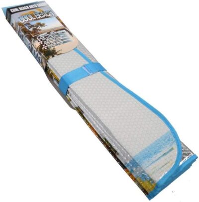 BDK Palm Tree Tropical Island Front Windshield Sun Shade Accordion Folding Cute Car Window Shades for Truck & Car Sunshade Shield for Sun UV Rays - Visor Protector Keeps Vehicle Cool - 58 x 27 inches - Image 9