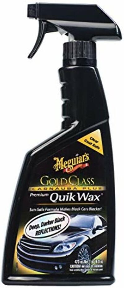 Meguiar's G7716 Gold Class Carnauba Quik Wax, Special Blend for Richness and Shine, Clear Coat Safe Meguiar's Quik Wax, Spray That Leaves Lasting Results Without Residue, 16 Oz - Image 2