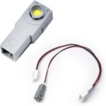 PA Ambient Light Central Console Box Light Footwell Light Glove Box Light Original Reserved Hole with Dedicated Wiring Harness Compatible with Toyota Cross Auris Subaru (RED)