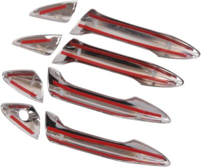 Doors Handle Cover 8pcs for Hyundai Elantra 2012-2014 Left Hand Drive Car, ABS Triple Chrome Plated, Decoration and Protection for Handle of Car - Image 4