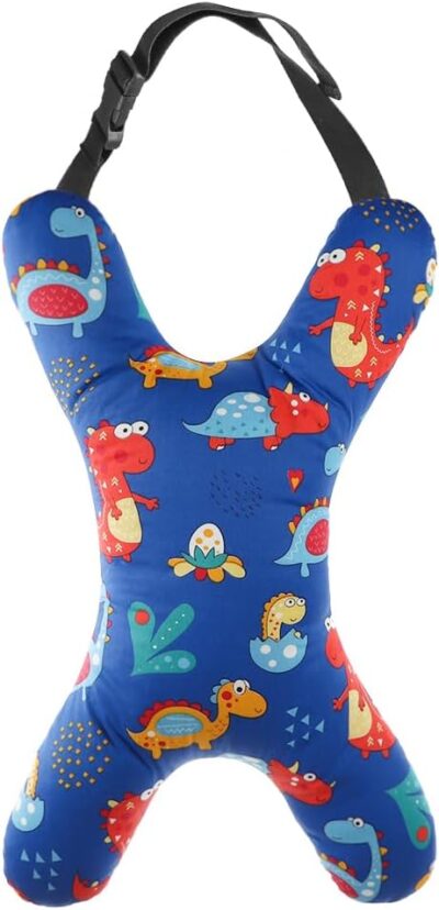 Car Travel Pillow for Kids Adults X-Shaped Car Sleeping Head Support Soft Neck Pillow Head and Body Support Travel Pillow Cushion for Car Seat Pillow Car Aircraft Travel Pillow Headrest for Road Trips - Image 5