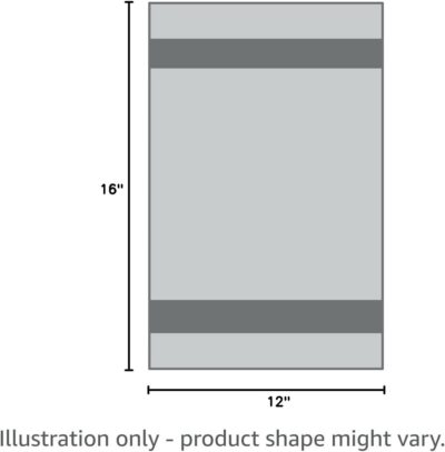 Amazon Basics Microfiber Cleaning Cloths, Highly Absorbent, Scratch-Free, Ultra-Soft, Non-Abrasive, Reusable and Washable, 16" x 12", Blue/White/Yellow, 48-Pack - Image 4