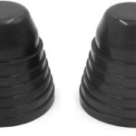 uxcell Pair Universal Rubber Housing Seal Cap Dust Cover for Car LED HID Headlight