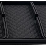YoRise Car Dashboard Mat, Anti-Slip Strong Gripping Automotive Center Console Tray, Multifunctional Vehicle Interior Storage Holder Pad for Key, GPS, Sunglass, Smartphone(Ordinary)